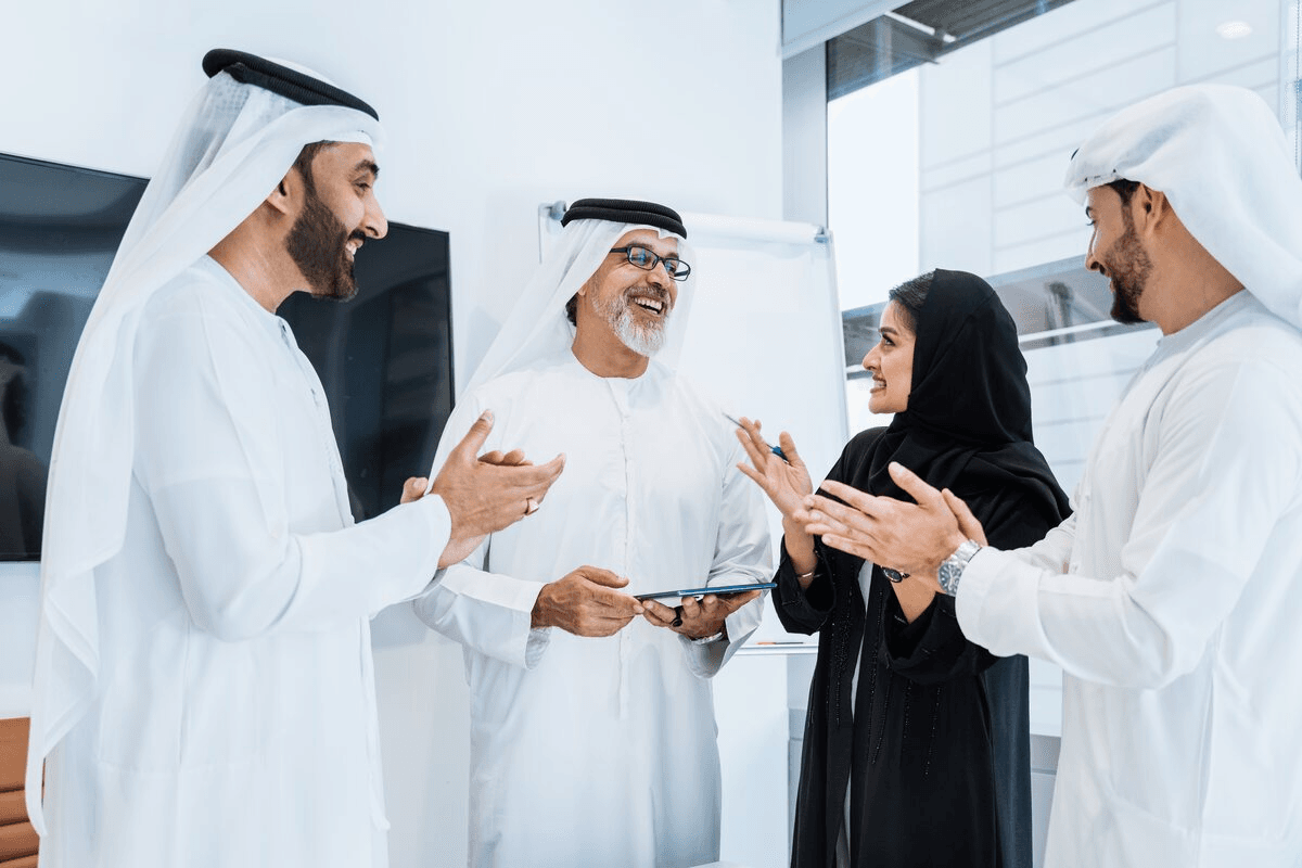 FH Capital advisors meeting with a client